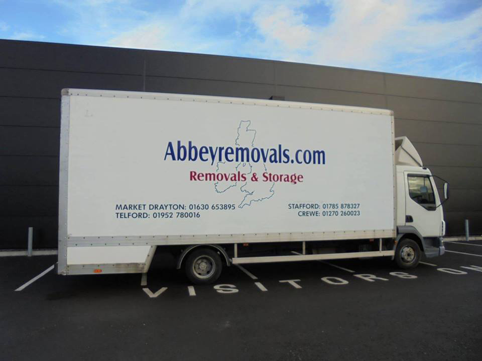 Abbey Removals van